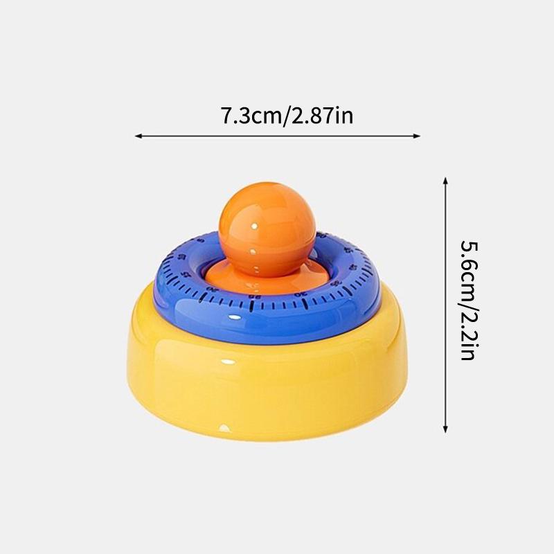 Visual Timer For Kids With Magnet, Quiet 60 Minute Countdown Timer,for Homework, Reading, Study Time, Kitchen & Small Spaces