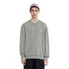 MLB Boston Red Sox Solid Color Embroidered Sweatshirt Unisex sweatshirt Gray 3AMTB1134-43MGS
