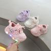 Girls Casual Light-Up Sneakers Fall Toddlers Soft Sole Breathable Kids Running Shoes