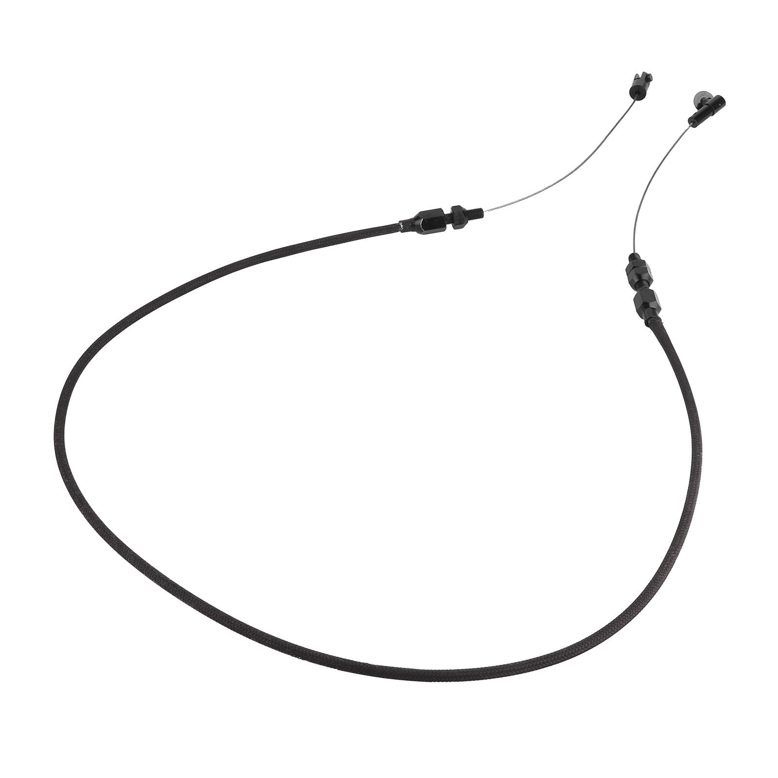 914mm 36in Stainless Steel Throttle Cable Replacement with Wrench AF42‑1101BLK Universal