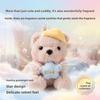 Bear Plush Keychain With Star And Moon Designs For Kids And Adults