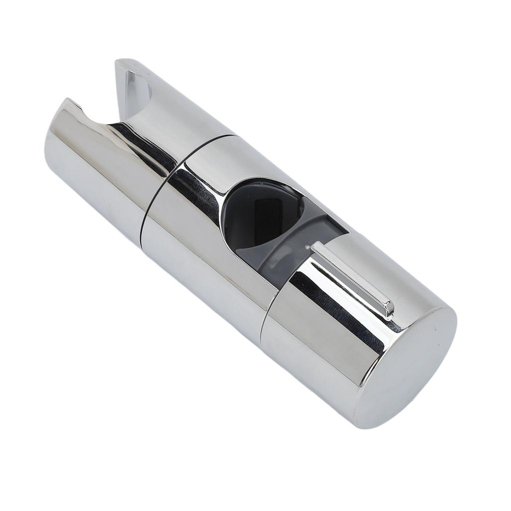 Adjustable Shower Head Holder for 19 to 25mm Slide Bar Slider Clamp Rail Shower Head Bracket for Bathroom