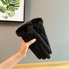 FallSeason and ColdSeason Style Warm Gloves Ladies Driving Plus Velvet Warm Touch Screen Non Slip ColdSeason Skiing Waterproof Cycling