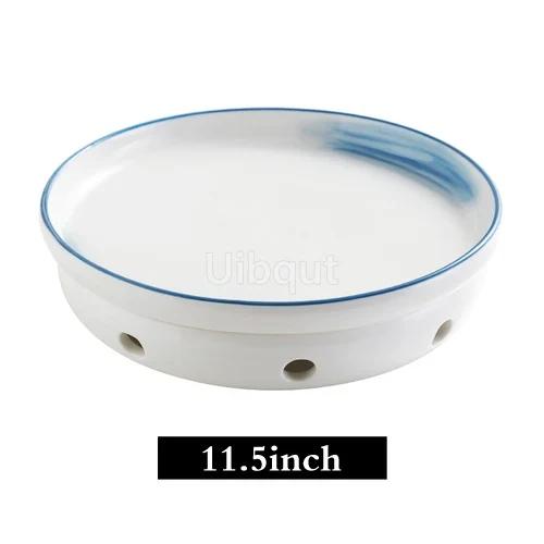 Creative Dry Pot Bowl Alcohol Candle Plate Set Ceramic Heating Furnace Heat Preservation Dish Water Boiled Fish Plate Tableware