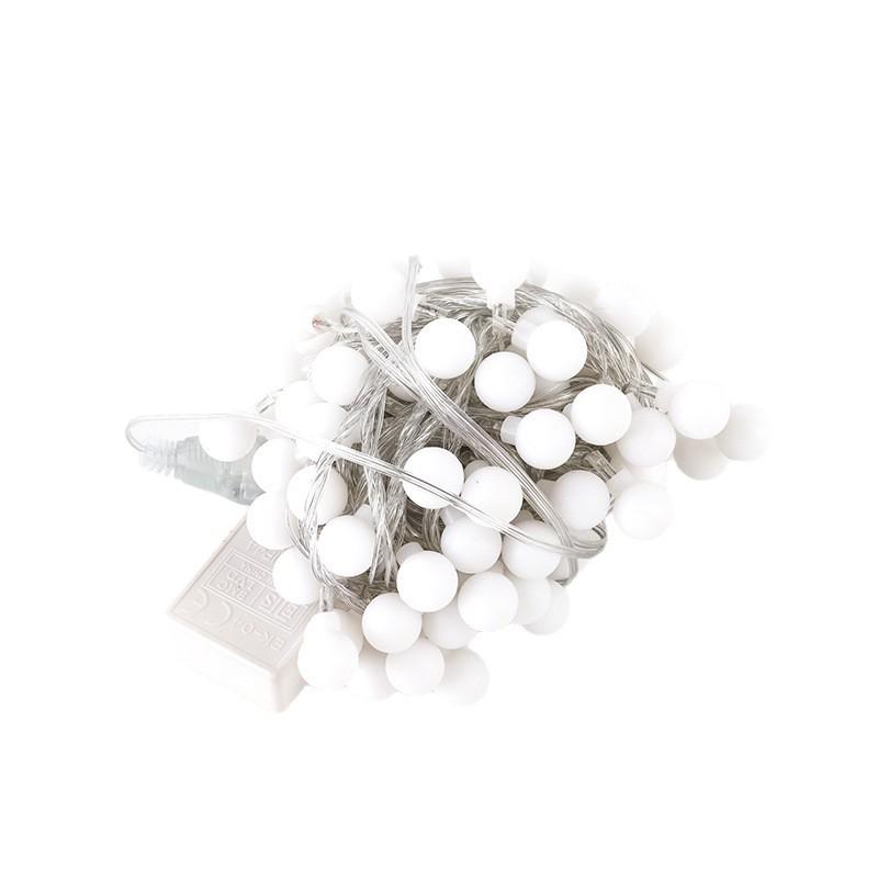 Solar-Powered Waterproof LED String Lights for Outdoor Christmas Decoration