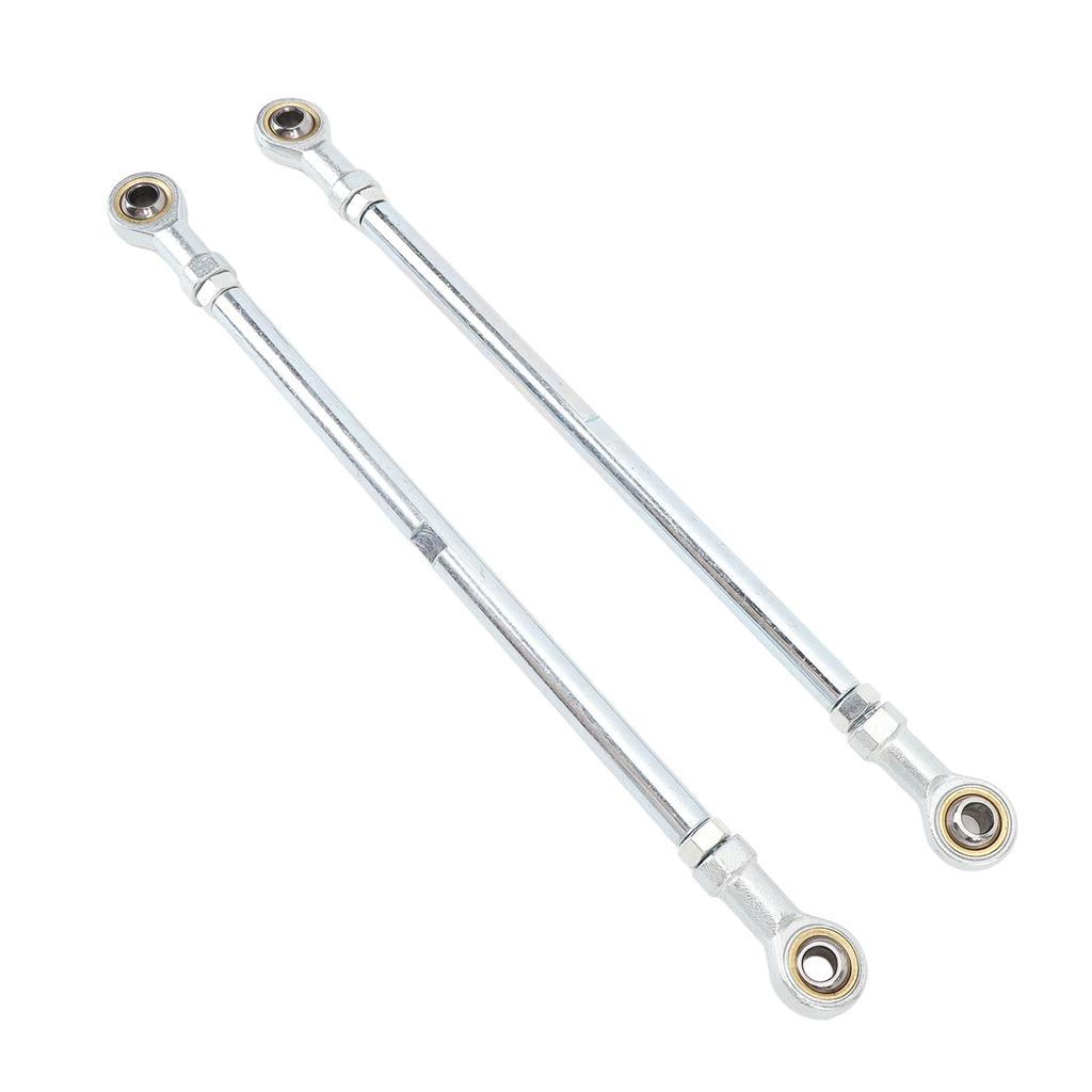 1 Para 295mm 8mm Zestaw Drążków Kierowniczych Stop Stali Wysoka Wytrzymałość Długotrwały do Gokarta ATV Gokart Wyścigowy