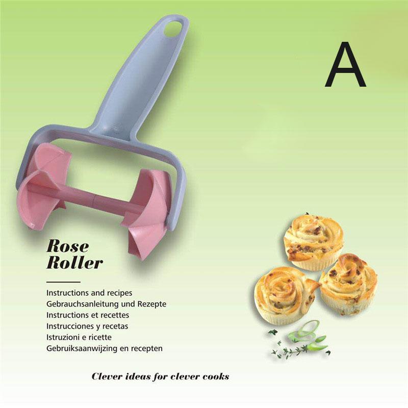 Rodillo de masa, rodillo de repostería para especialidades horneadas irresistibles, cortador de masa para el hogar