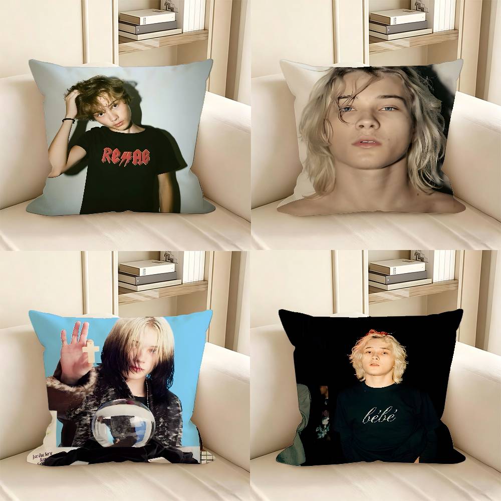 1pc RAPPER N-Nettspend Pillow Case Fashion Square Pillowcase Bedroom Sofa Room Ins Decoration Leisure