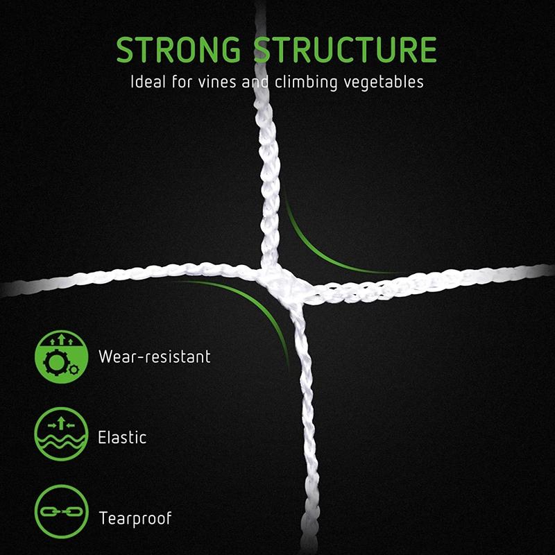 Plants Climbing Net Garden Heavy-Duty Plant Support Stand For Flowers Vegetable Orchard Cucumber Vine Netting Garden Supplies