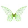 Fantasy Colorful Butterfly Fairy Wings Organza Sparkle Cosplay Wings Handmade Elf Wings Costume for Adult Kid
