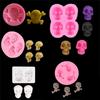 Silicone Dessert Molds Skull Shape Cake Baking Mold Candy Mould Chocolate Moulds Perfect for Baking and Chocolate Making