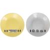 Yamaka Shoten Lisa Larson Stroll 19cm Made in Plates, Pair, Yellow/Gray, Japan, LL90-153
