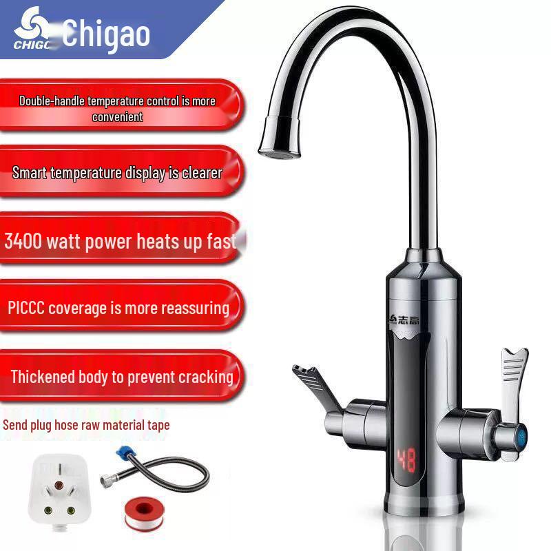 Sofort Heiß- & Kaltwasser Elektrischer Wasserhahn für Zuhause Küche