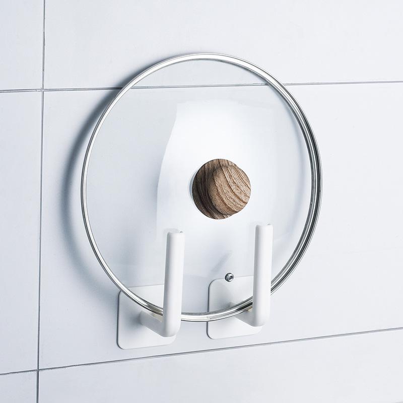 

Large Wall-Mounted Multifunctional Kitchen Hook & Paper Towel Rack белый