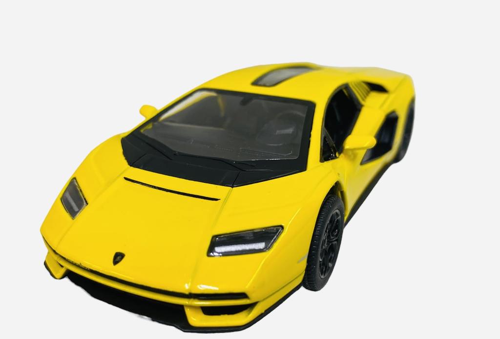 Kinsmart Lamborghini Countach Yellow LPI800-4 138 Color