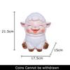 Cute Little Lamb Child Savings Jar Creative Piggy Bank Desk Decoration Ornaments Animal Resin Sculpture Room Aesthetic Decor