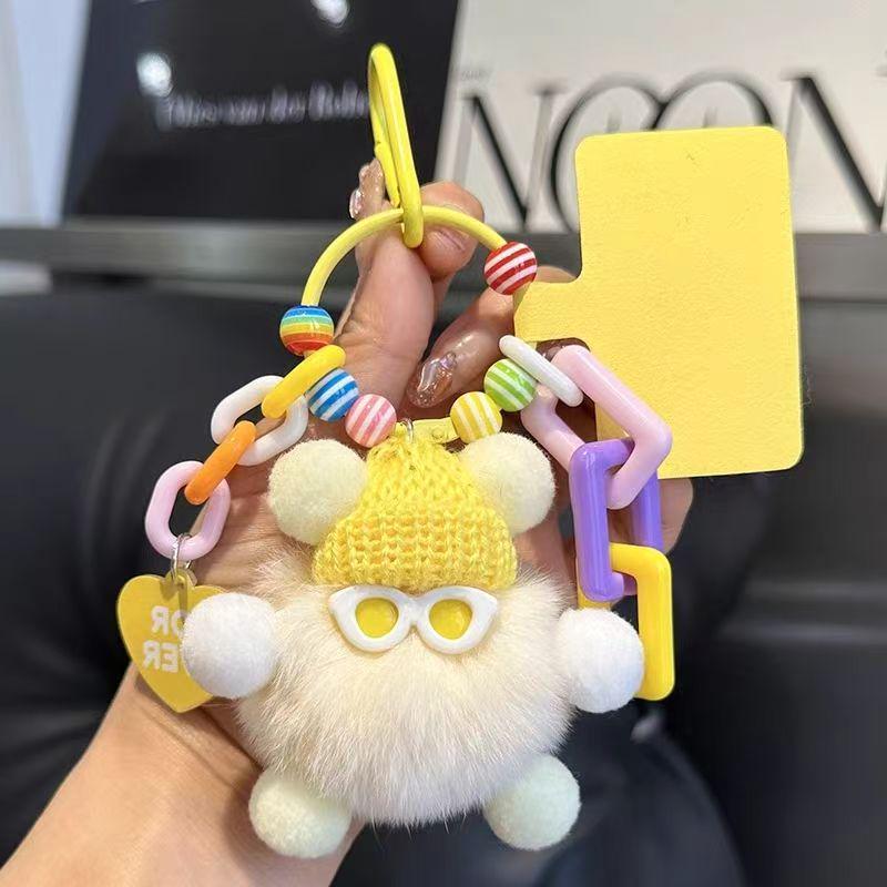 Dopamin Monster Puppe Plüsch Schlüsselanhänger Anhänger