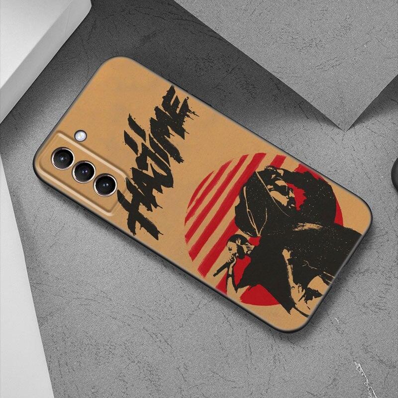 Hajime MiyaGi Andy Panda Phone Case For Samsung Galaxy S22 Pro S21 S20 Ultra FE S10 Lite 5G S10E S9 S8 Plus Soft TPU Black Cover