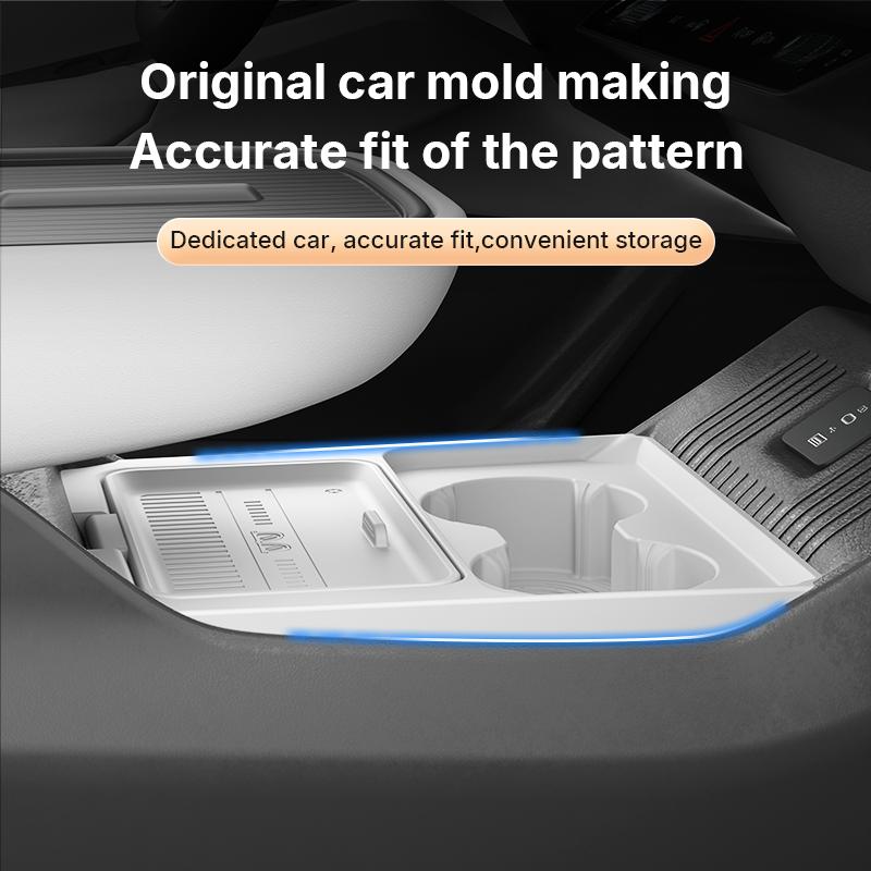 Geeignet für 26 Ford Mondeo Modelle, Aufbewahrungsbox unter dem Sitz für die Mittelkonsole, Brillenorganizer, Autozubehör Modifikations Teile