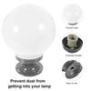 Premium Acrylic Globe Lamp Shade Replacement for Post Wall Street Patio Outdoor Lamps Easy Install Dust Protection Light Cover