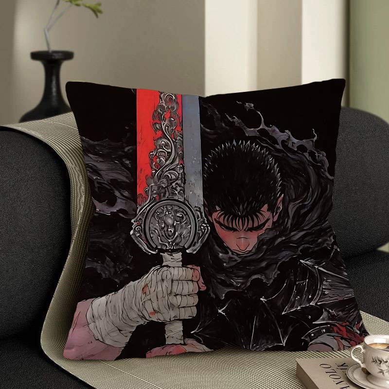 BerserkS Cushion Cover Pillowcase Upholstery Sofa Throw Pillow Home Decor Pillowcas