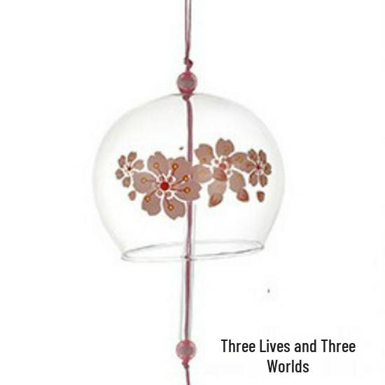 Cherry Blossom Glass Wind Chimes: Creative Home Décor & Spring Festival Gift