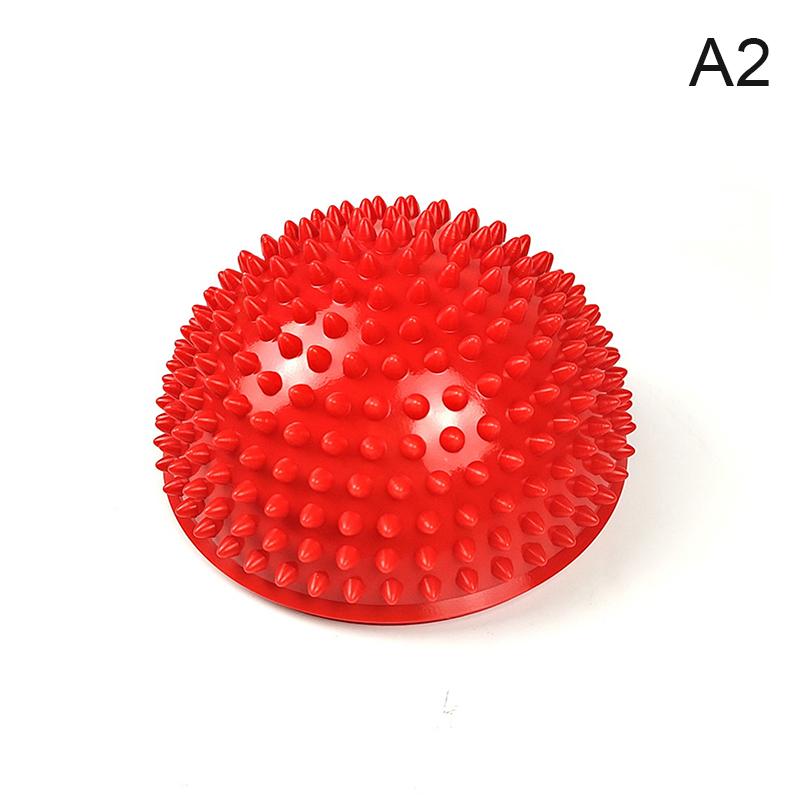 Palla Semisfera Gonfiabile per Massaggio Allenamento Equilibrio Palla Tattile Palla Fitness Trainer Core Antiscivolo per Yoga Pilates Allenamento a Casa