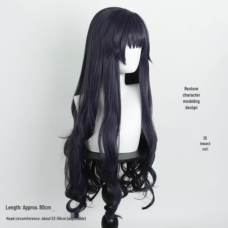 Yuko Kurikashi Flower Scent Cosplay Wig - Large Wave Curly Hair
