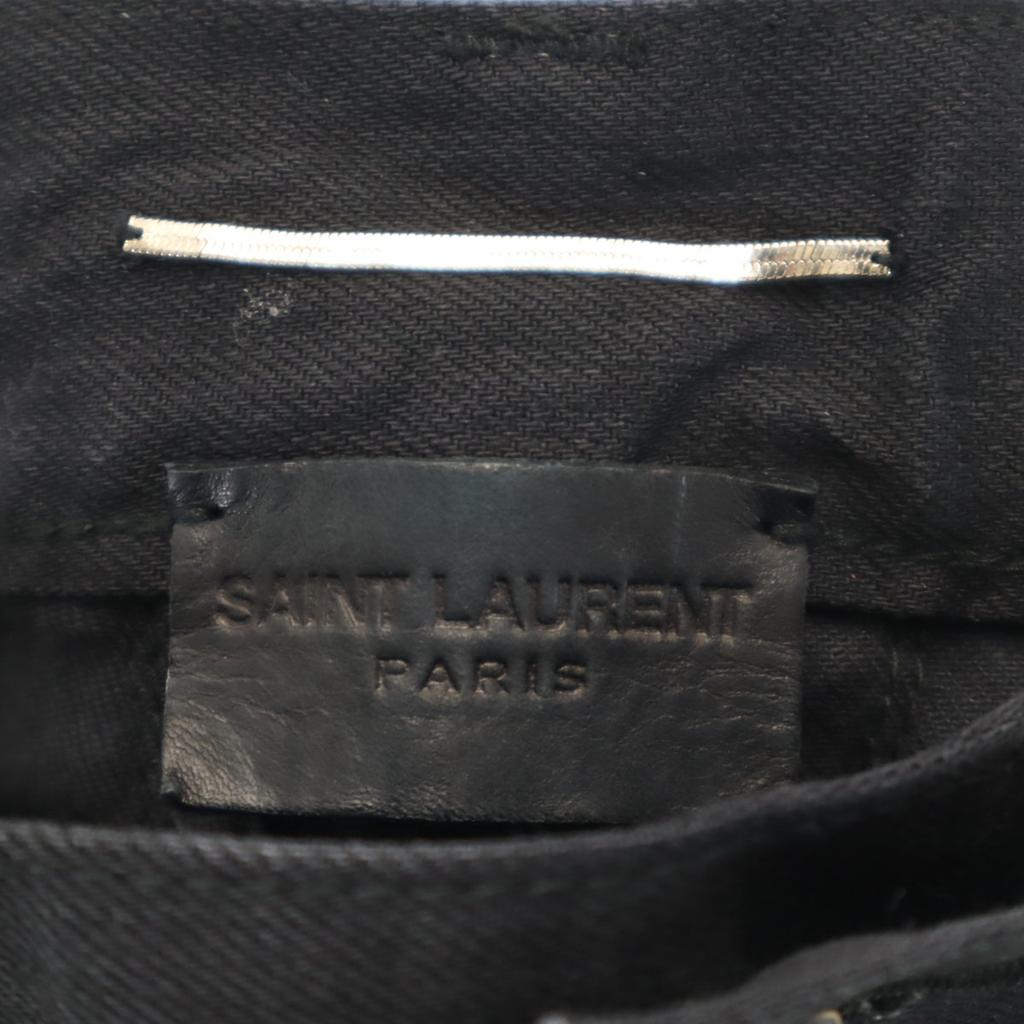 SAINT LAURENT made in Japan Denim pants w29 black Men's Used