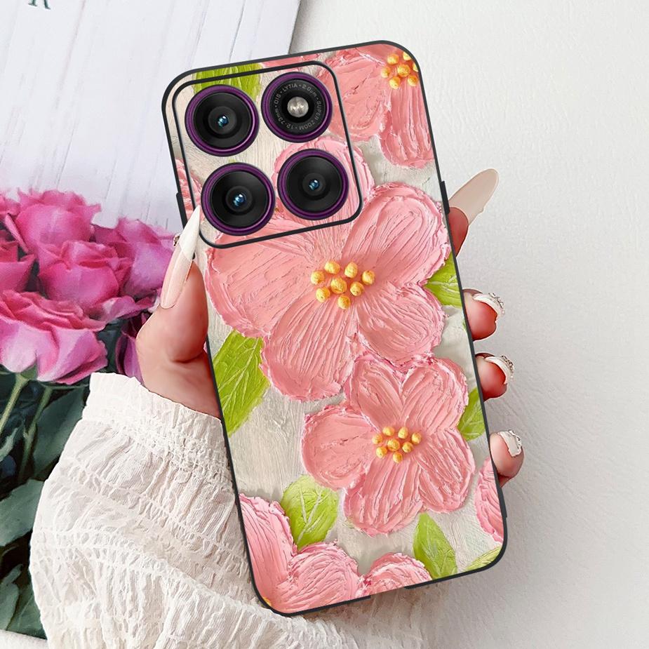 For Motorola Edge 60 Pro Case XT2507-1 Cute Fashion Painted Cover Soft TPU Phone Case For Motorola Edge 60 Fusion Edge60 S Shell