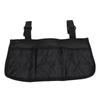 Wheelchair Side Bag Armrest Pouch Waterproof Polyester Storage Accessories for Walkers Rollators