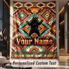 Teddy Bear (59) Theme Custom Tapestry Personalized Custom Name Text Wall Hanging Tapestry Home Decor Background Cloth
