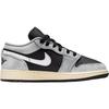 Jordan Air  1 Low SE Comfortable Versatile Low-Top Kids Sneakers Unisex Sneakers Black Gray HQ2021-012