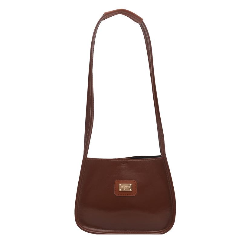 Fashion Trend Versatile Underarm Bag Women's New Simple Casual Small Square Bag Texture Niche Messenger Bag