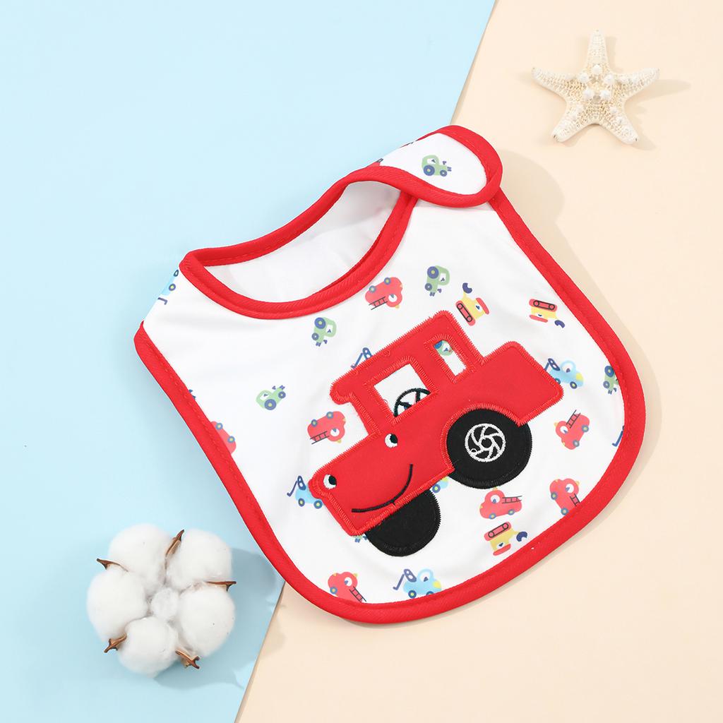 Baby Girl Boy Feeding Bibs Waterproof Apron Cartoon Towel Kids Toddler Dinner baberos Bandanas Burp Cloths