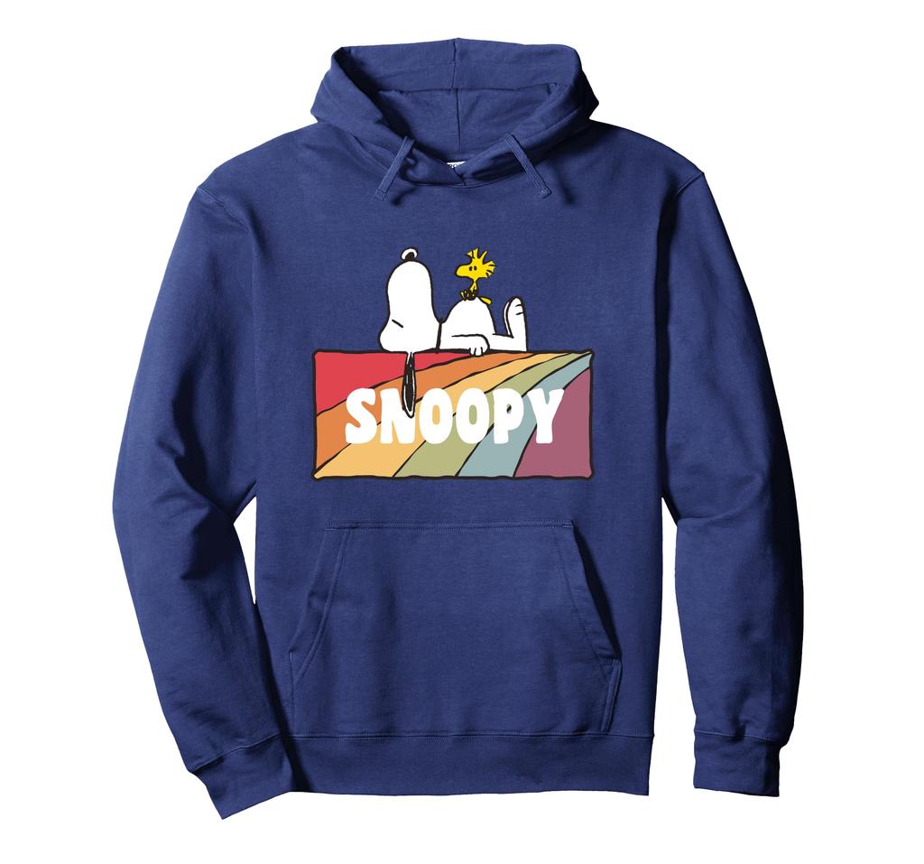 PEANUTS Snoopy and Woodstock Rainbow Block Parka