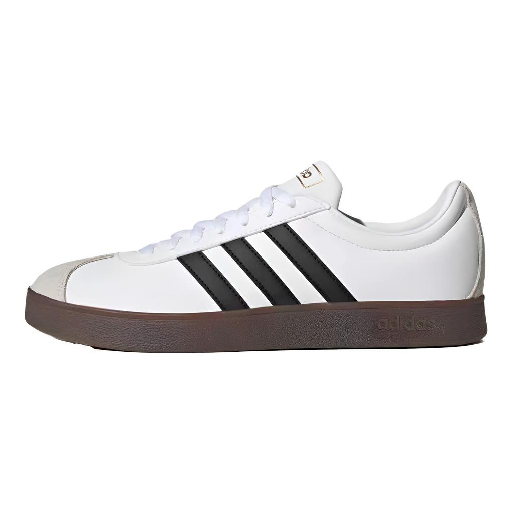 adidas VL COURT 2.0 Abrasion Resistant Slip Resistant Low Top Skateboard Shoes Unisex Cherry Blossom Pink ID6015(Team1083-)