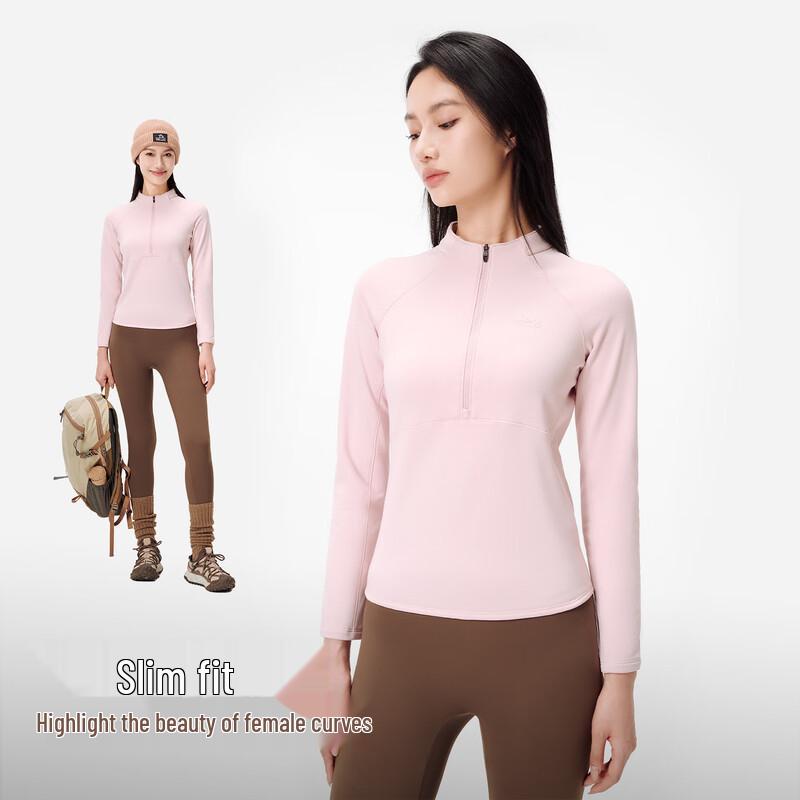 Pelliot Women's Antibacterial Breathable Long-Sleeve Outdoor T-Shirt