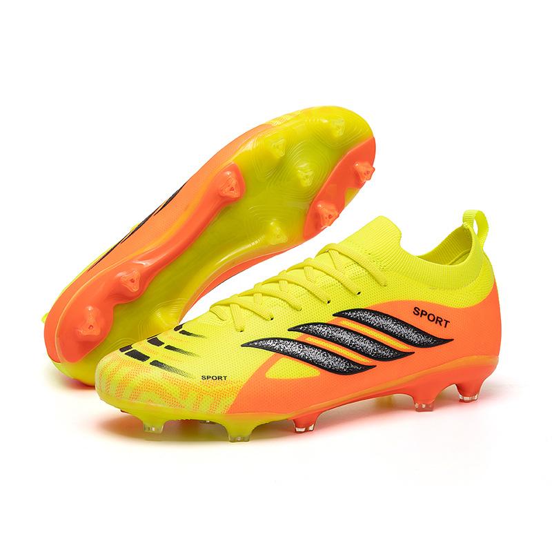 Men'S And Women'S Long-Nail Football Shoes Training Shoes Competition Youth Lace-Up Soccer Shoes
