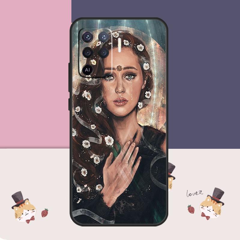 Heda Lexa The 100 TV Case For Oppo A76 A96 A16 A60 A98 A58 A78 A18 A38 A80 A40 A77 A57 A17 A74 A54 A94 A15 A5 Pro
