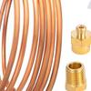 Pressure Gauge Tubing Kit 72'' High Performance High Temperature Ductility Heat Resisting Accessories for Professional Repair