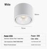 Ultra-Thin Adjustable Anti-Glare Ceiling Spotlight - No Punching Needed
