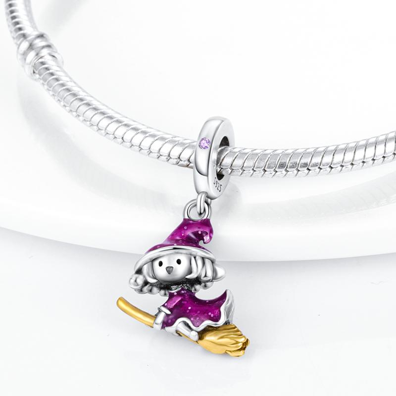 Copper Panda Butterfly Chameleon Charms Plata De Ley Flower Turtle Octopus Bead Diy Fit Original Bracelet Jewelry