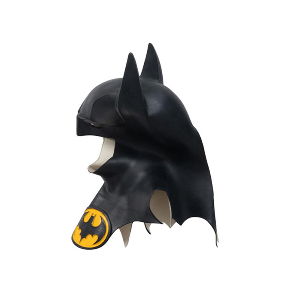 1x Mask Props For Batman Masks Full Head Bruce Wayne Cosplay Superhero Latex