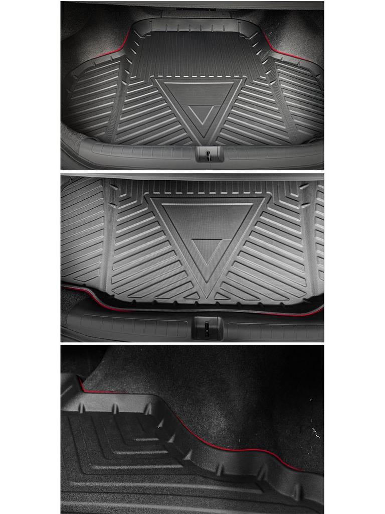 Hyundai KONA TPE 3D Waterproof Trunk Mat with High Edges