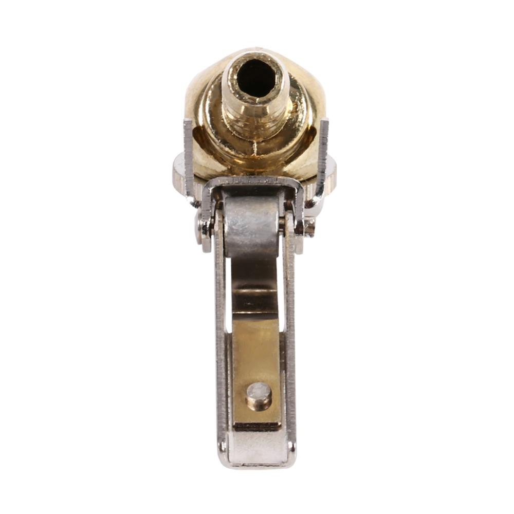 Closed Flow Ball Foot Air Chuck Brass Body Tire Inflation Connector Car/Motorcycle Tire Inflation
