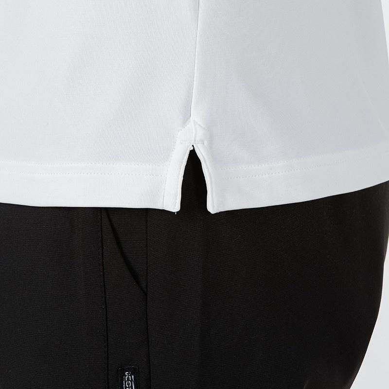 Under Armour Polo Shirts Men's White Polo Collar Moderate Straight Fit Unisex 1368122-100