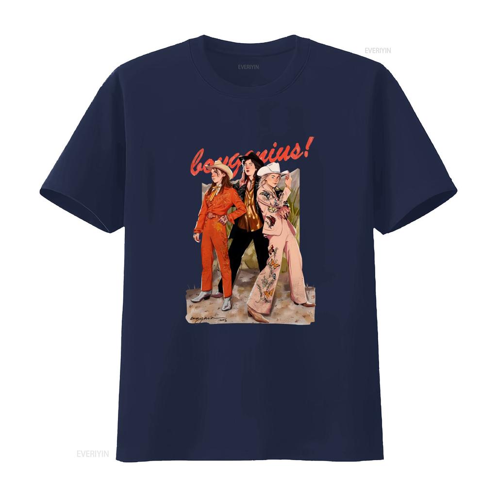 Boygenius 2023 Indie Rock Music Tour T Shirt All Sizes S 5XL Unique Band Design Perfect for Fans vintage Washed graphic