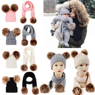 GESDY Toddler Full Finger Mittens Winter Warm Baby Boys Girls Knitted Gloves