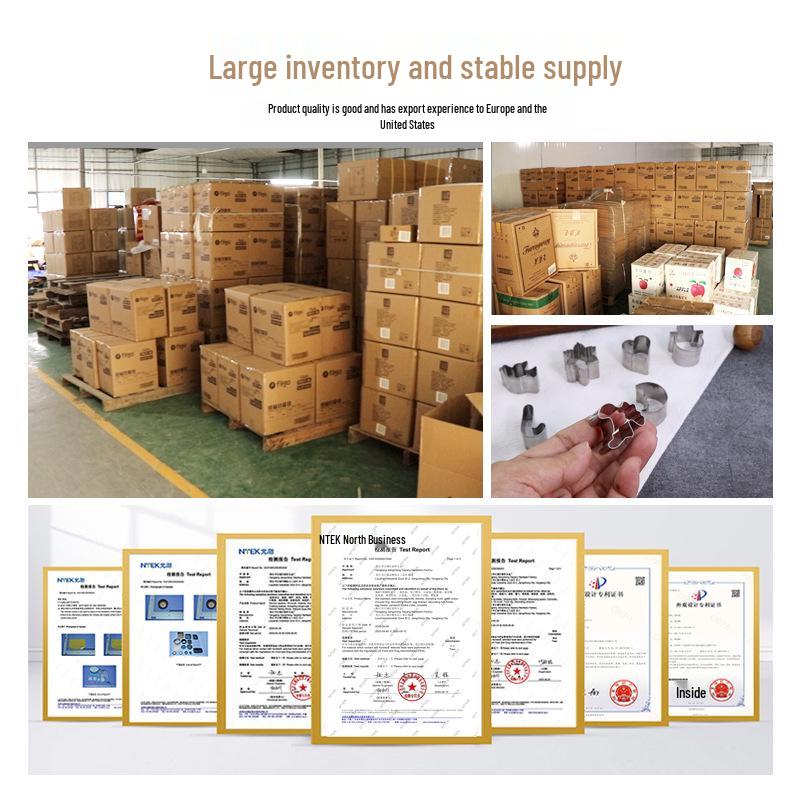 20-Piece Christmas Cookie & Cake Molds Set - DIY Stainless Steel Snowflake & Tree Designs